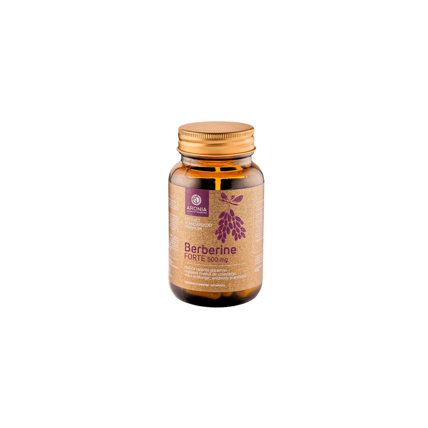 Berberine Forte 500 mg 60 caps Aronia