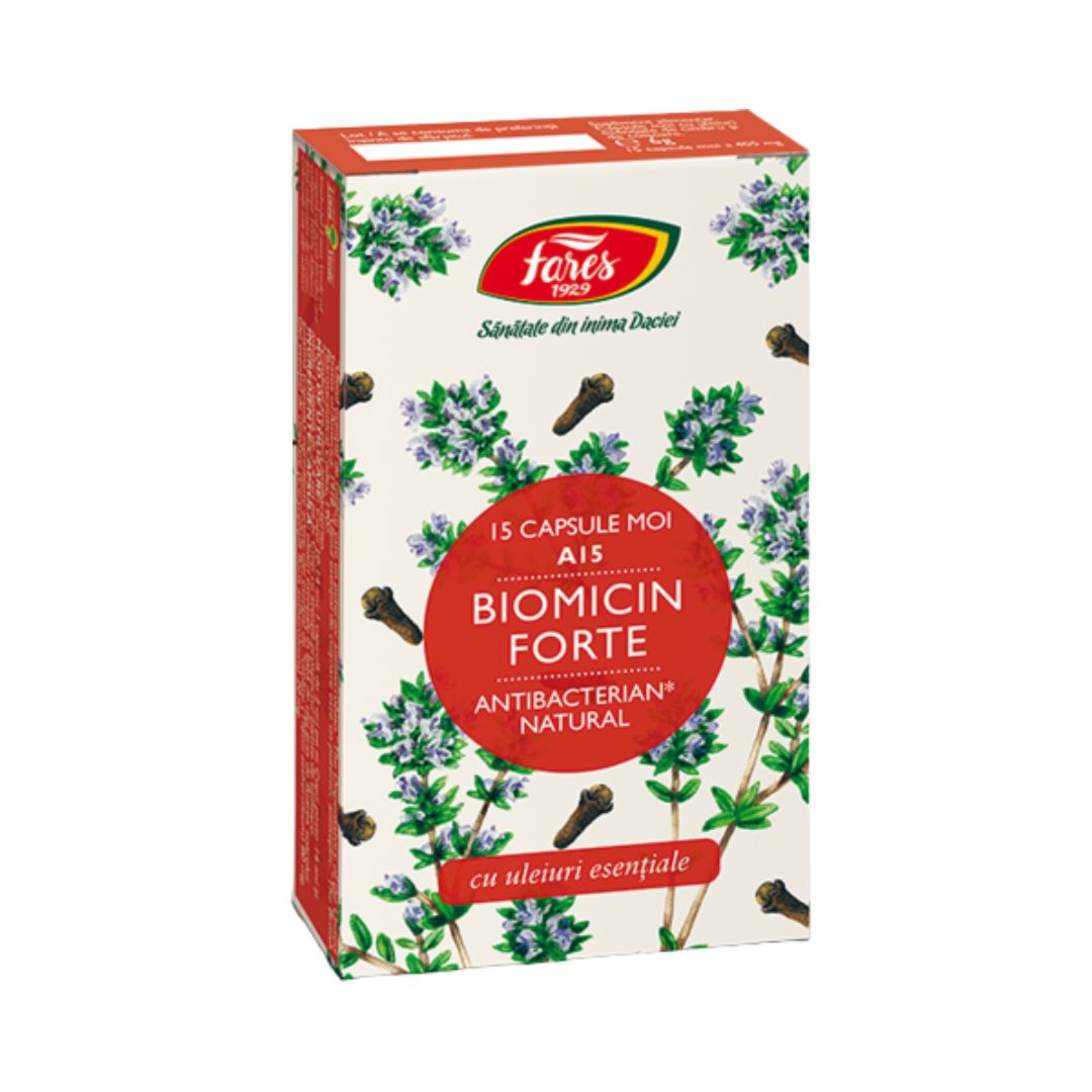 Biomicin Forte A15 - 15 Soft caps Fares