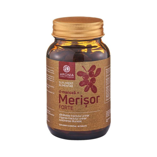 Cranberry Forte + D-Mannoză 90 capsule Aronia