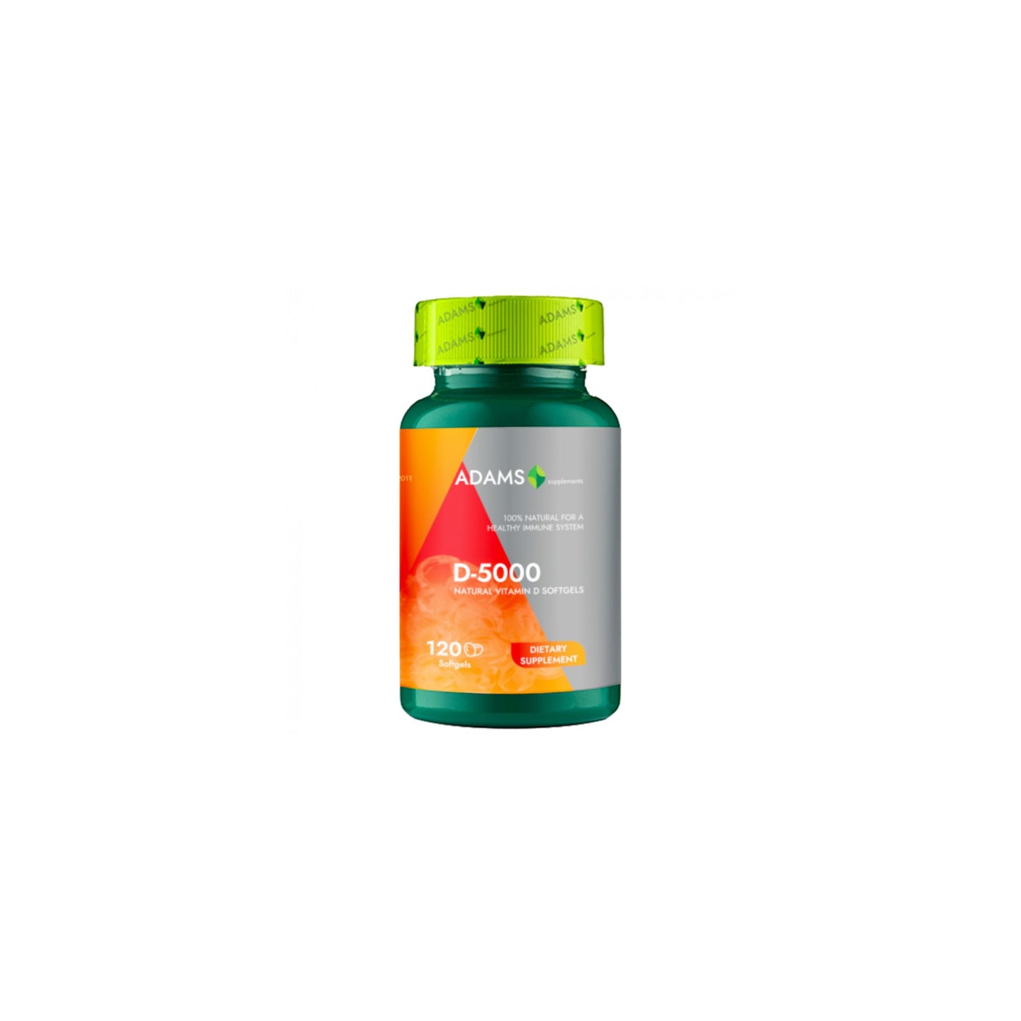 Vitamin D-5000 120 caps Adams Vision