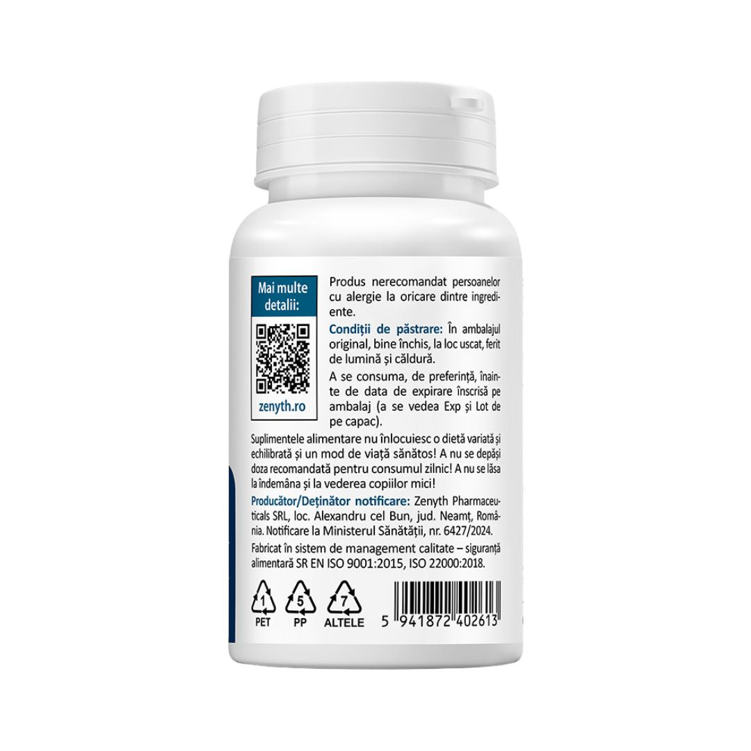 Zinc Bisglycinate 60 caps Zenyth