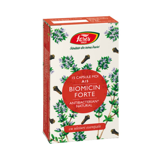 Biomicin Forte A15 - 15 Soft caps Fares