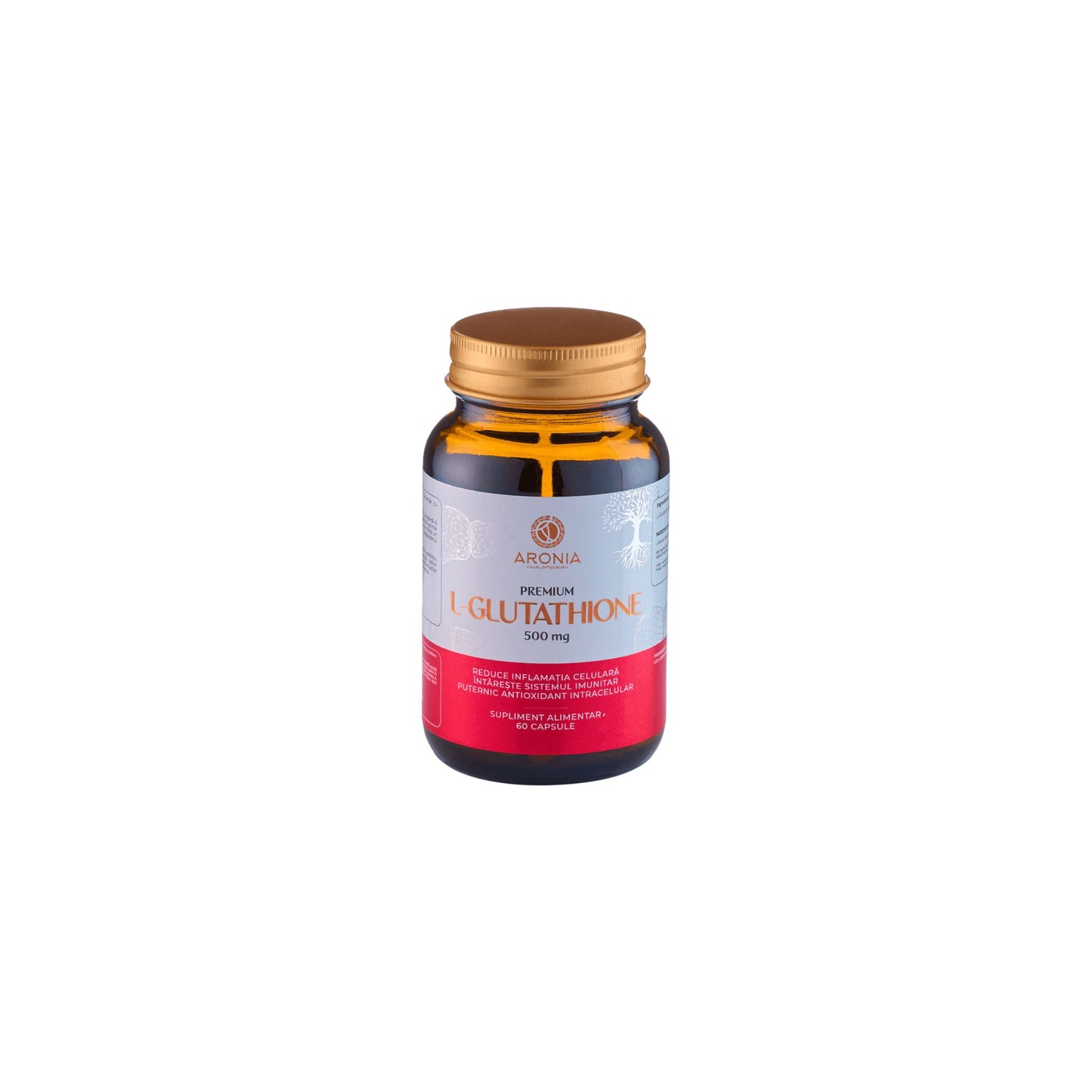 Premium L-Glutathione 500 mg 60 caps Aronia