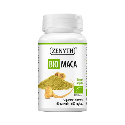 ماكا بيو 600 ملغ، 60 كبسولة، زينيث 