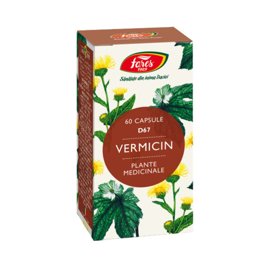 Vermicin D67 – 60 caps Fares