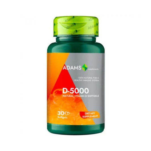 Vitamina D-5000 30 capsule Adams Vision 